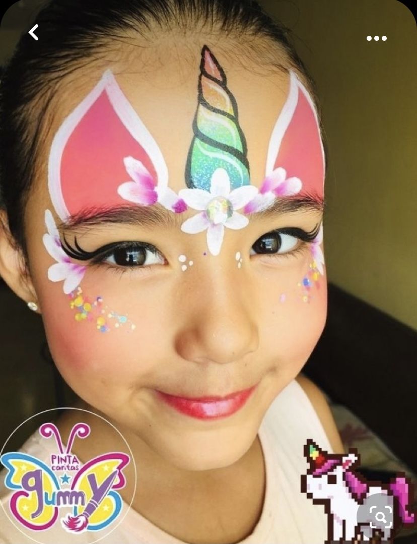 02 Gummy Unicorn Facepaint