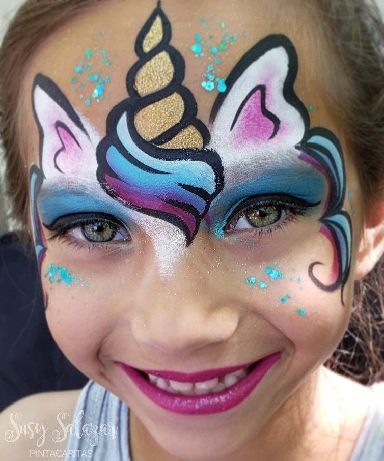 02 Suzy Salazar Unicorn Face Paint