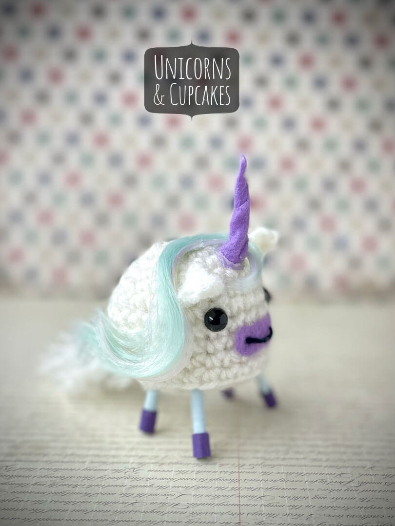 Unicorn Ball Crochet Pattern 2