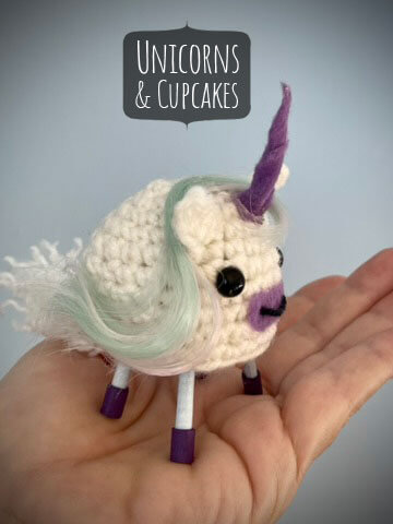 Unicorn Ball Crochet Pattern 6