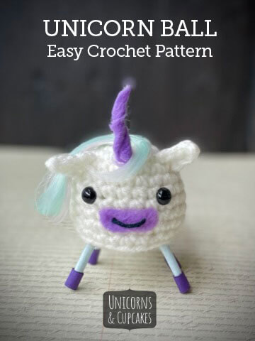 Unicorn Ball Crochet Pattern