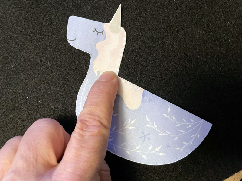 tape the unicorn together